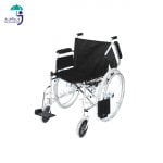 ویلچر ارتوپدی تکنو چرخ جلو طرح بادی چرخ عقب بادی سیمی