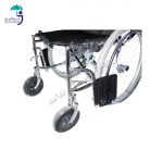 ویلچر ارتوپدی تکنو چرخ جلو طرح بادی چرخ عقب بادی سیمی