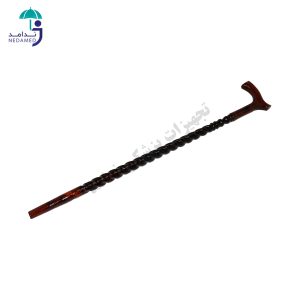 عصا چوبی مدل مارپیچ
