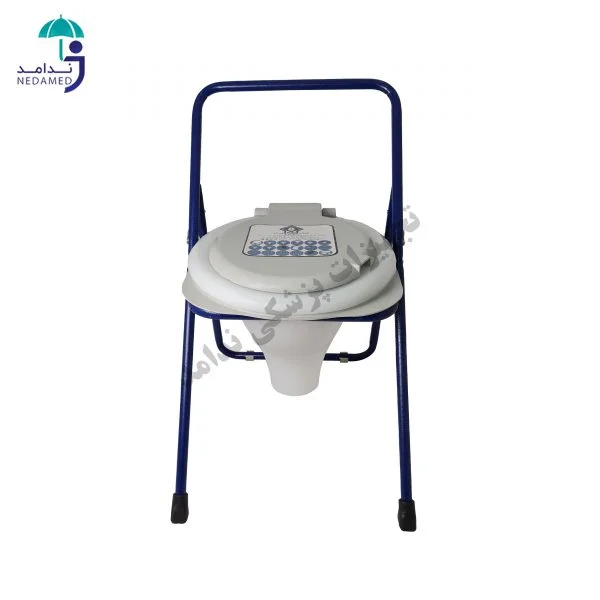 توالت تاشو کلاف دار سروپیکرتوس کد 310251 با قیف کوتاه