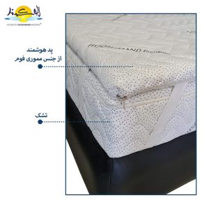 پد هوشمند تشک تخت (مموری فوم)